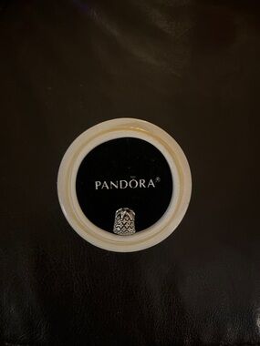 PANDORA Pineapple Crystal Charm Sterling Silver #791293CZ